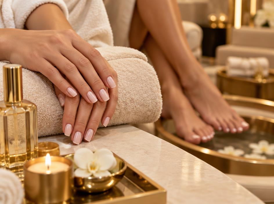 Manicure e Pedicure no Studio Cristina Braga